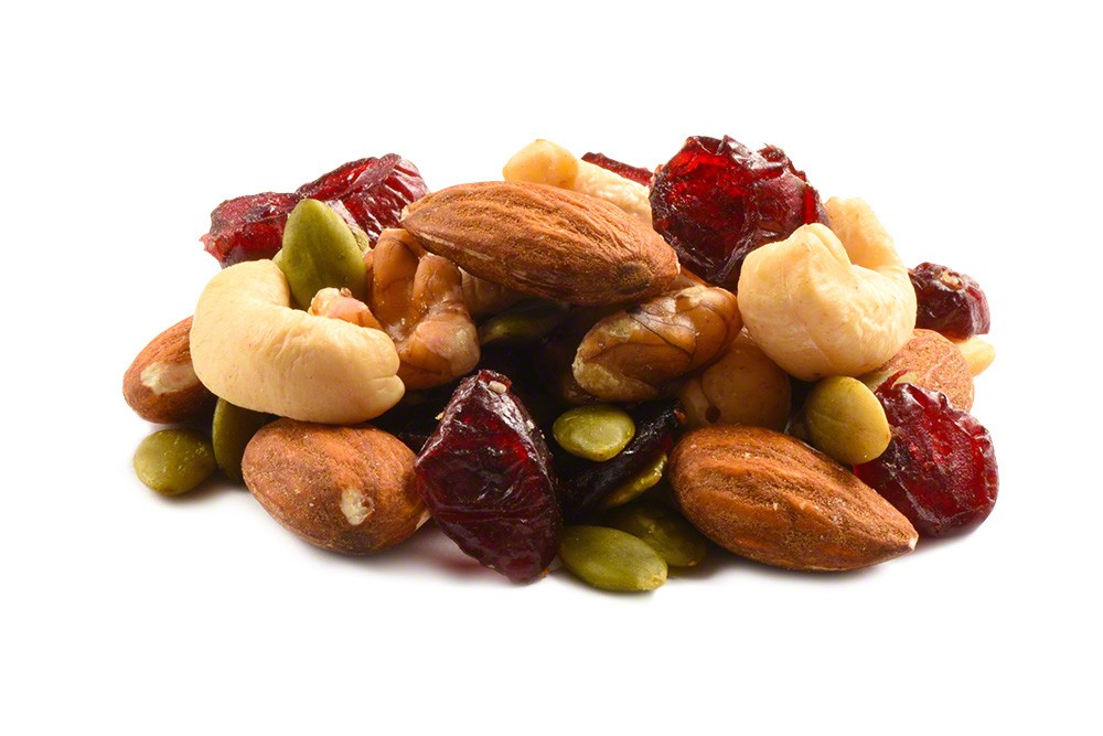 Signature Trail Mix, Peanuts, M and M Candies, Raisins, Almonds and Cashews, 4 Pound